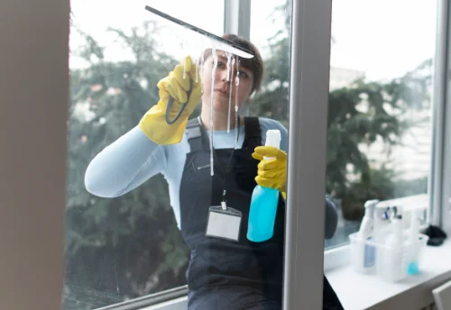 Nettoyage de vitres intérieures et extérieures à Saint-Léger-de-Linières